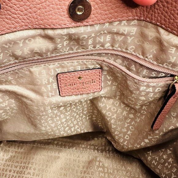 Kate Spade Shoulder Bag/Purse Light Mauve - Picture 15 of 16